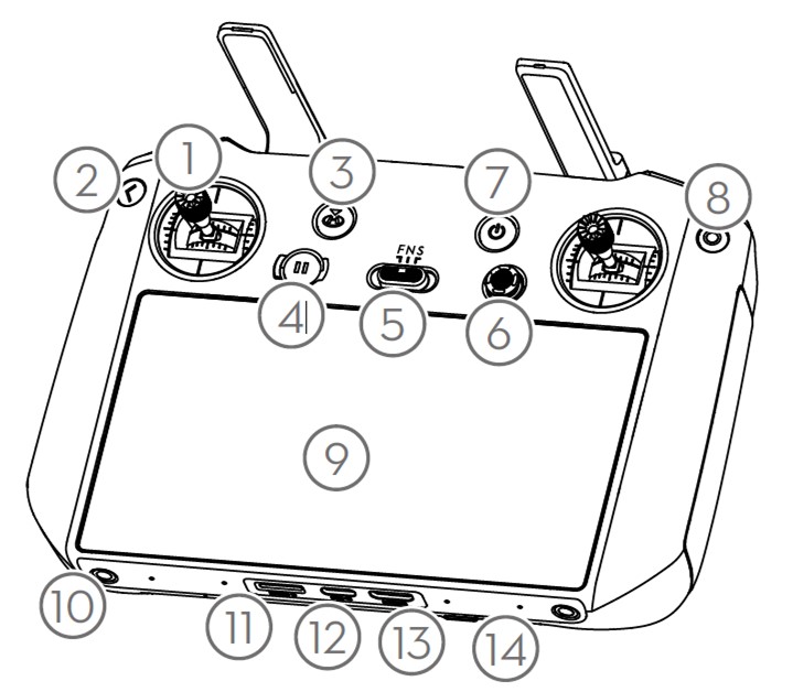 DJI Mavic 3 Enterprise components