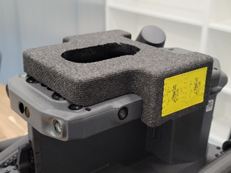 Installing TOPODRONE laser scanner on DJI M300