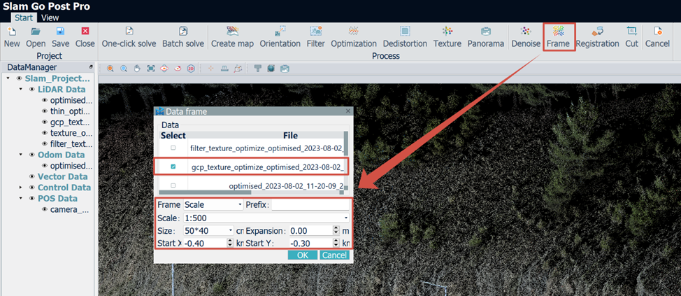 Point cloud editing