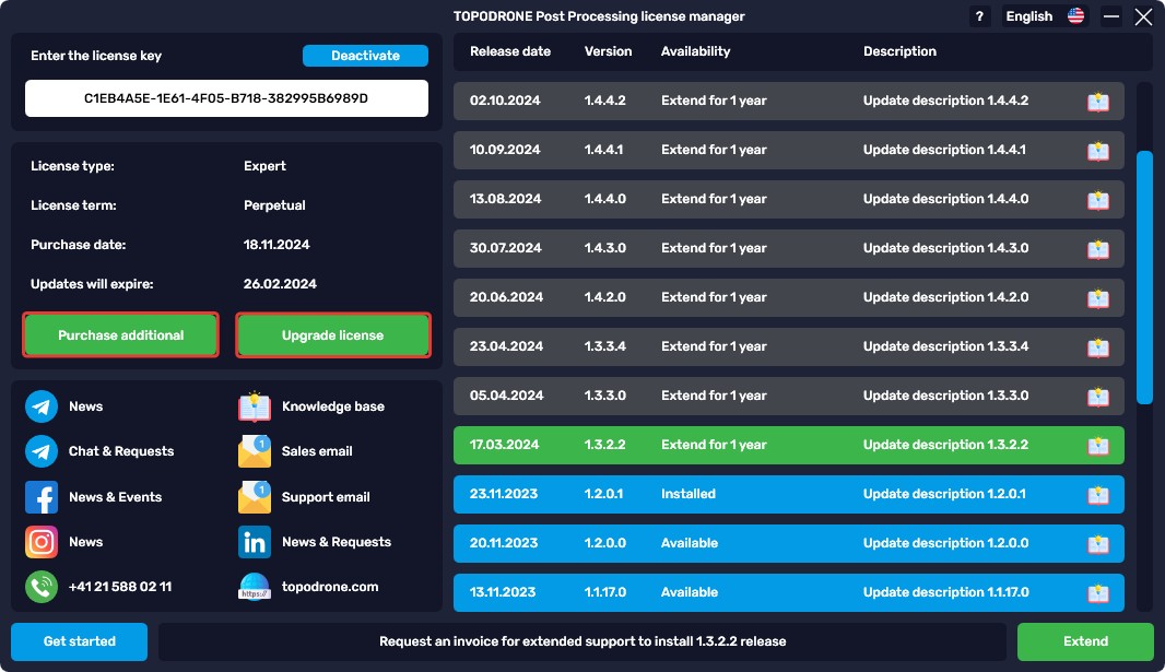 TOPODRONE Post Processing software installer