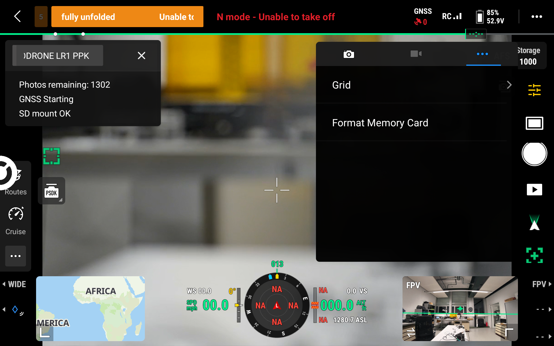 Camera menu: "•••" tab