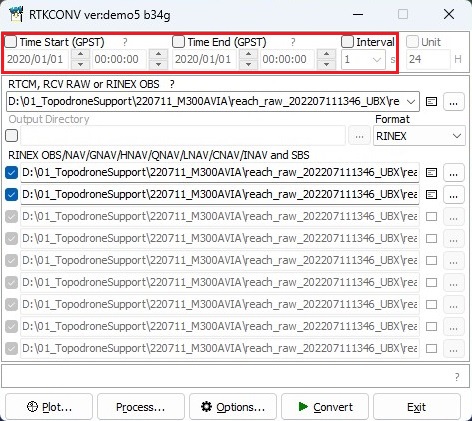 GNSS data converter
