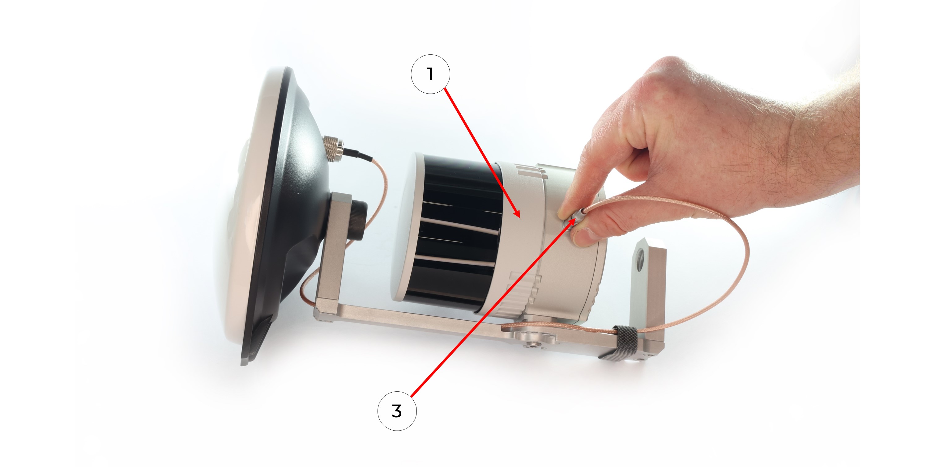TOPODRONE LiDAR to backpack installation