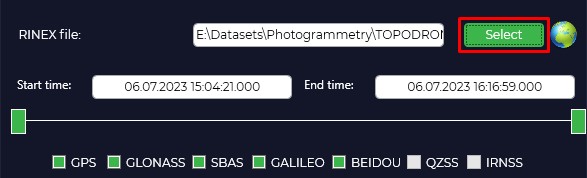 Satellite filtering