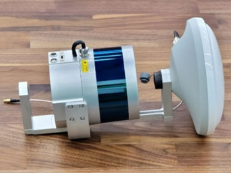 Mounting the TOPODRONE laser scanner on the backpack