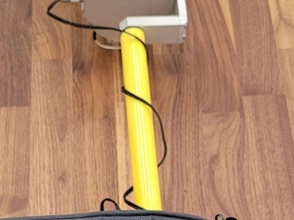 Mounting the TOPODRONE laser scanner on the backpack