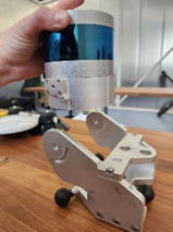 Installing the TOPODRONE laser scanner on a car mount