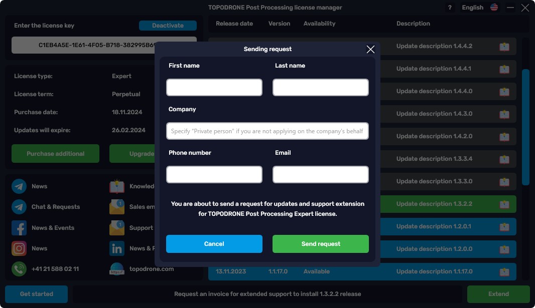TOPODRONE Post Processing software installer