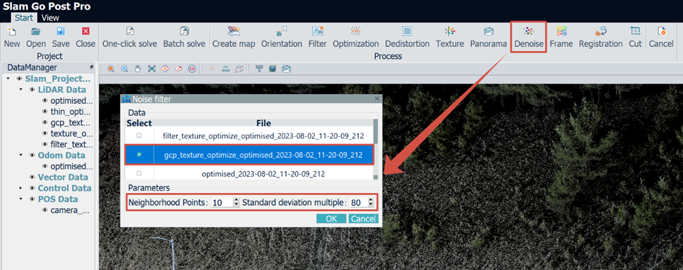 Point cloud editing