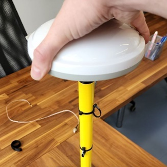 Installing the TOPODRONE laser scanner on a car mount
