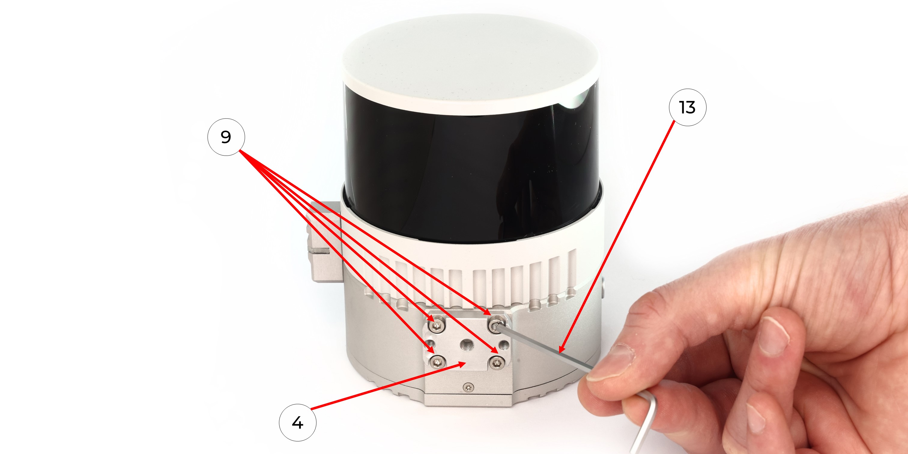 TOPODRONE LiDAR to backpack installation