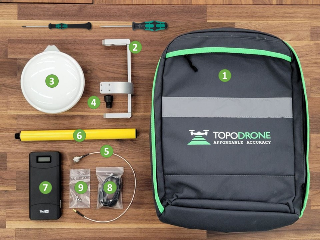 Mounting the TOPODRONE laser scanner on the backpack