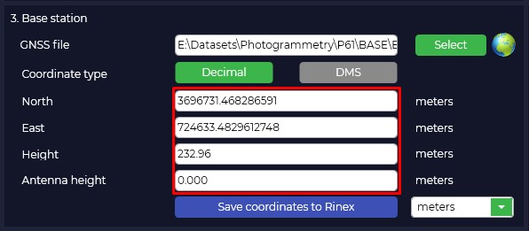 PPK Post Processing