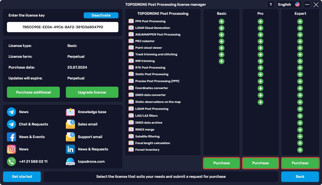 TOPODRONE Post Processing software installer