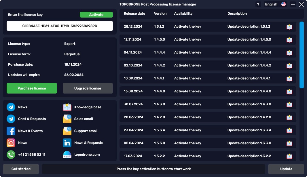 TOPODRONE Post Processing software installer