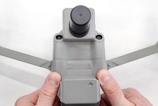 Installing the beacon on Topodrone DJI Air 2S PPK
