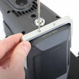Installing TOPODRONE laser scanner on DJI M200