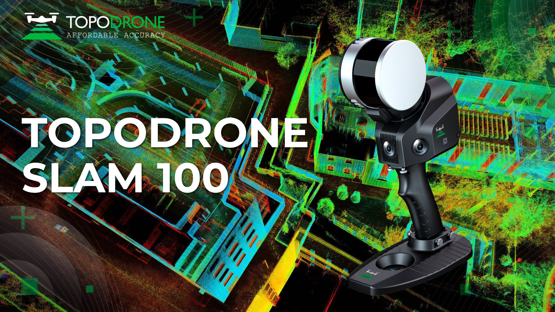 TOPODRONE LiDAR SLAM 100 ANNOUNCEMENT