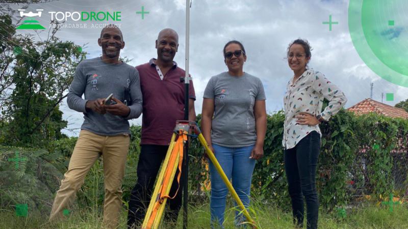 A new results of drone LIDAR job from MATOPO Company, Martinique