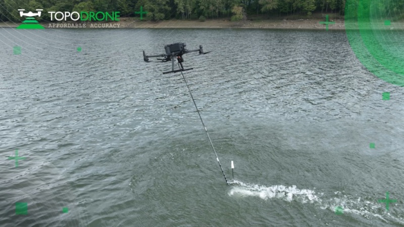 TOPODRONE ADVANCES AIRBORNE BATHYMETRIC SURVEYING WITH AQUAMAPPER LAUNCH
