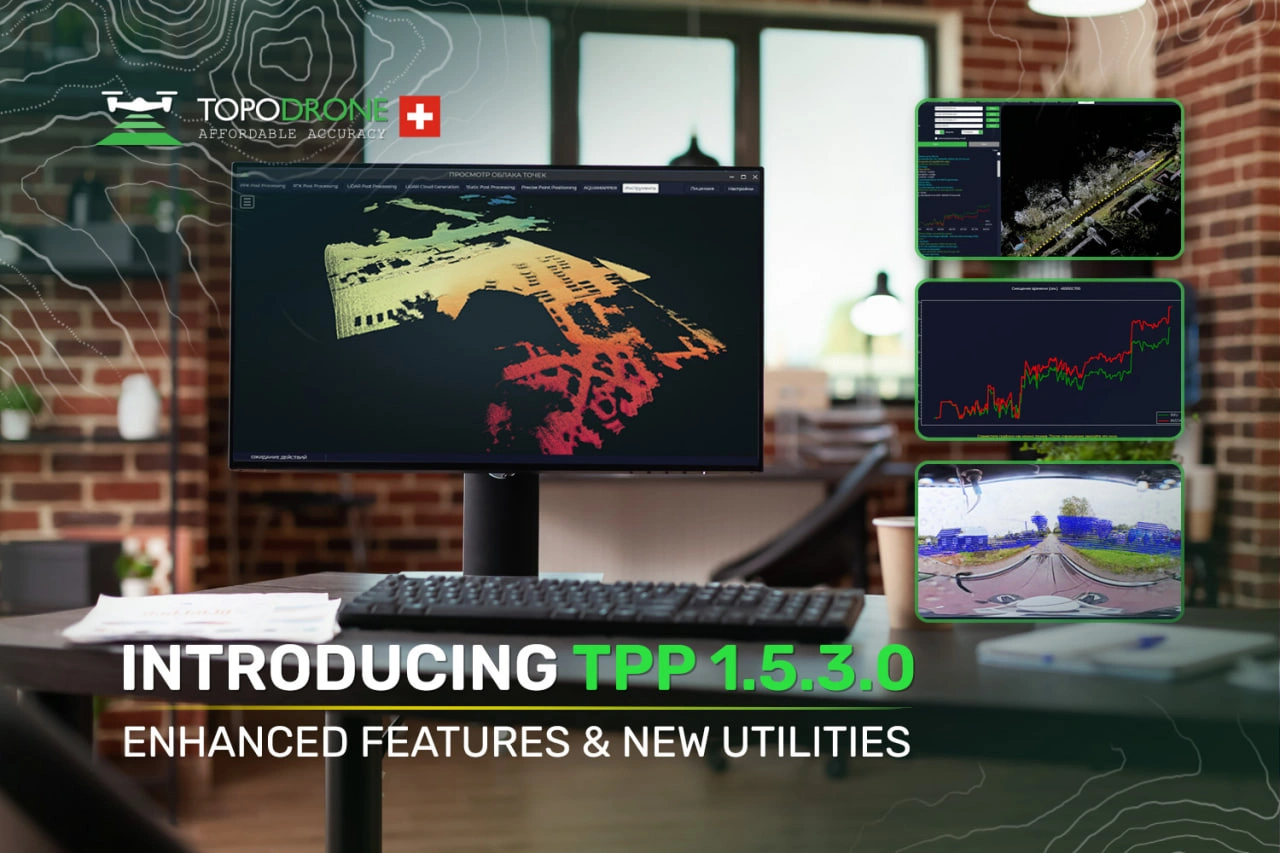 INTRODUCING TOPODRONE POST PROCESSING 1.5.3.0 INTRODUCING TOPODRONE POST PROCESSING 1.5.3.0