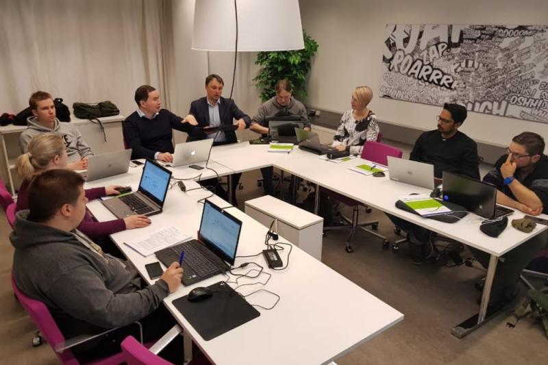 Overview of training course for precise aerial survey, conducted in Joensuu, Finland