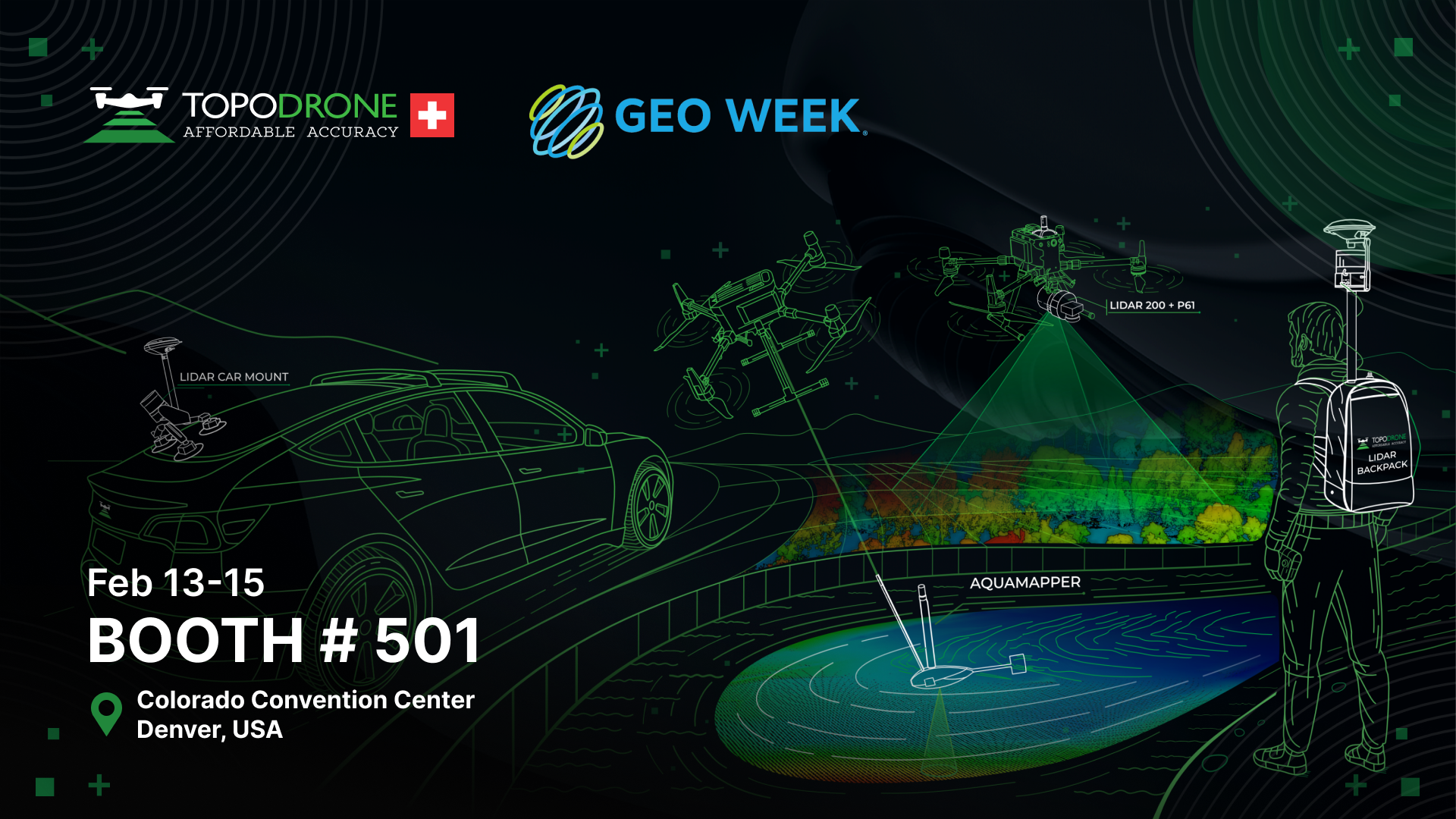 TOPODRONE AT GEO WEEK 2024
