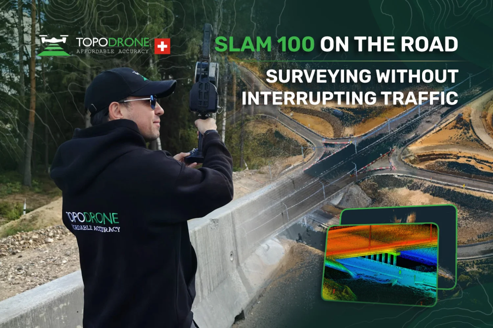 SLAM 100 ON THE ROAD: SURVEYING WITHOUT INTERRUPTING TRAFFIC