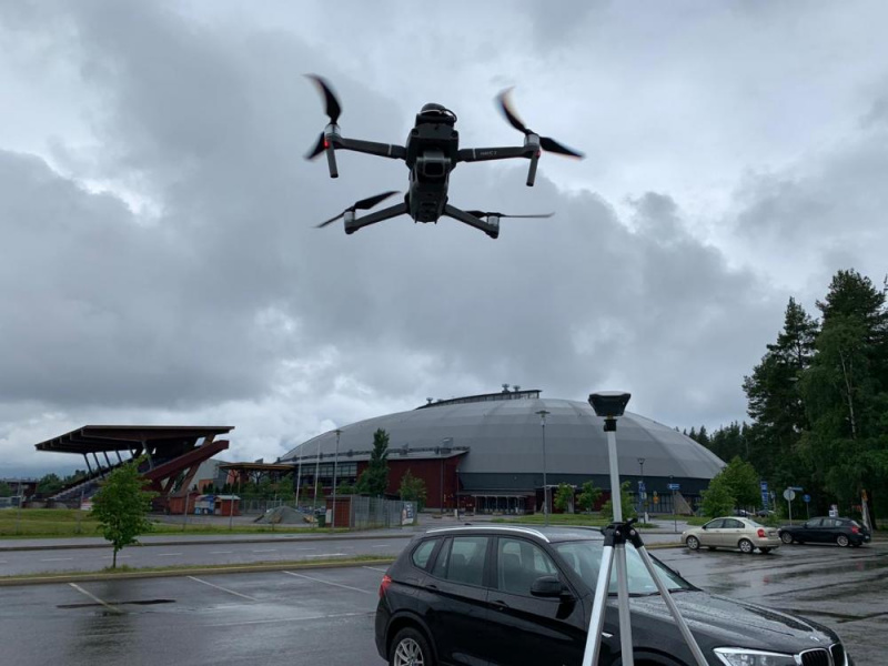 Using DJI Mavic 2 Pro RTK/PPK for professional aerial survey in Finland