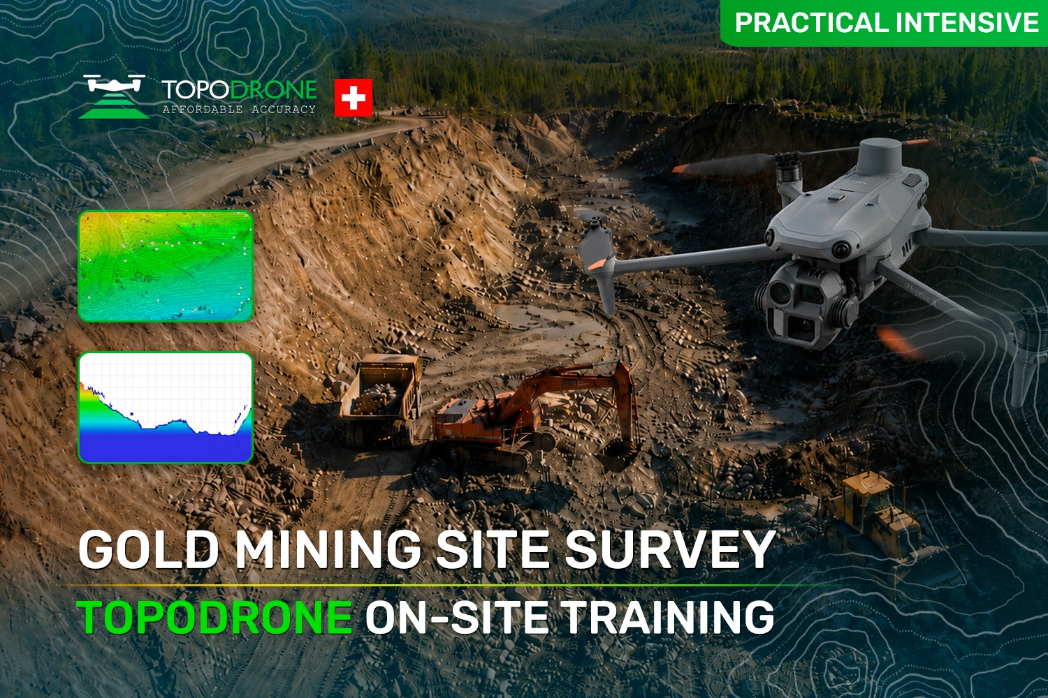 TOPODRONE DELIVERS ON-SITE TRAINING AT A GOLD MINING ENTERPRISE