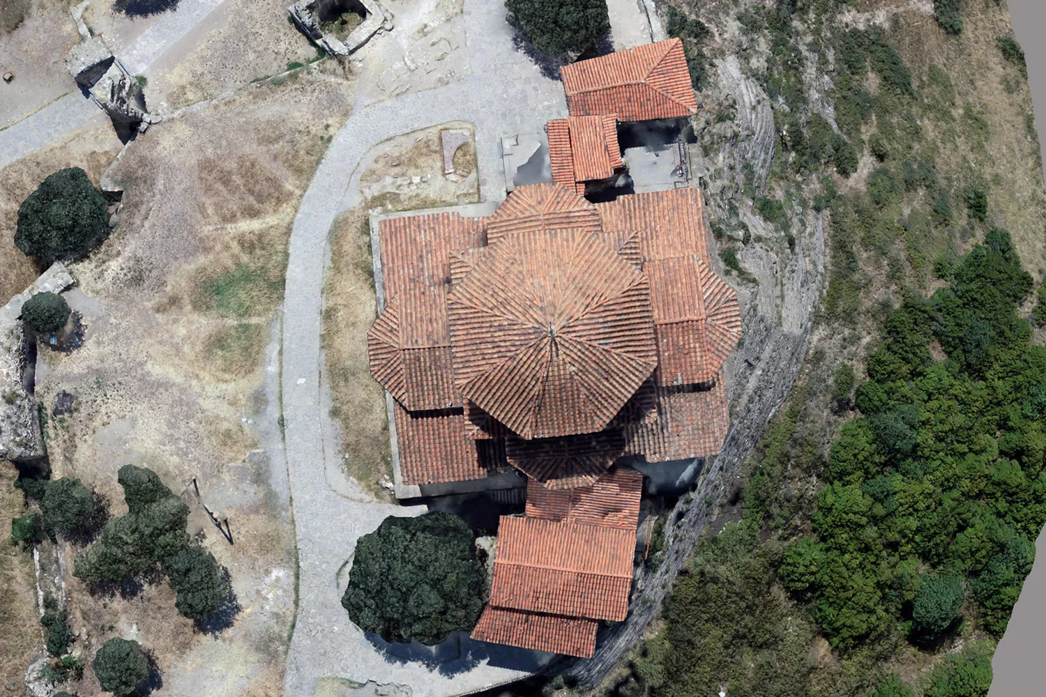 Building roof photogrammetry