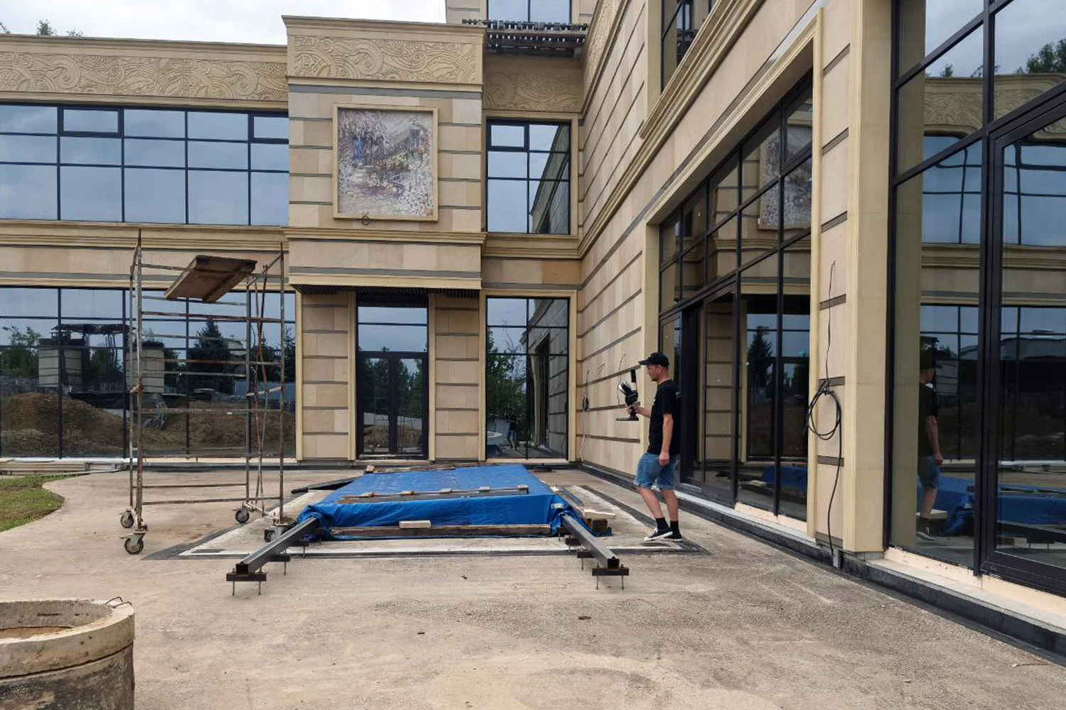 Point cloud from the SLAM 100 survey