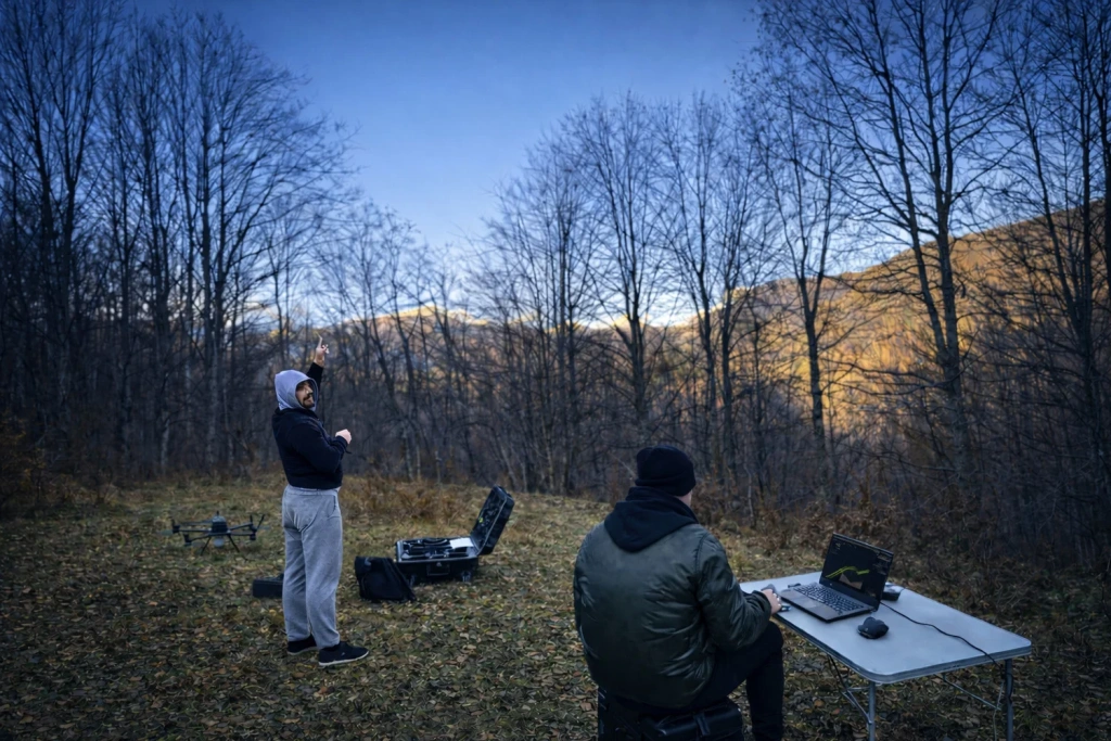 Aerial photogrammetry & airborne LiDAR in mountainous terrain