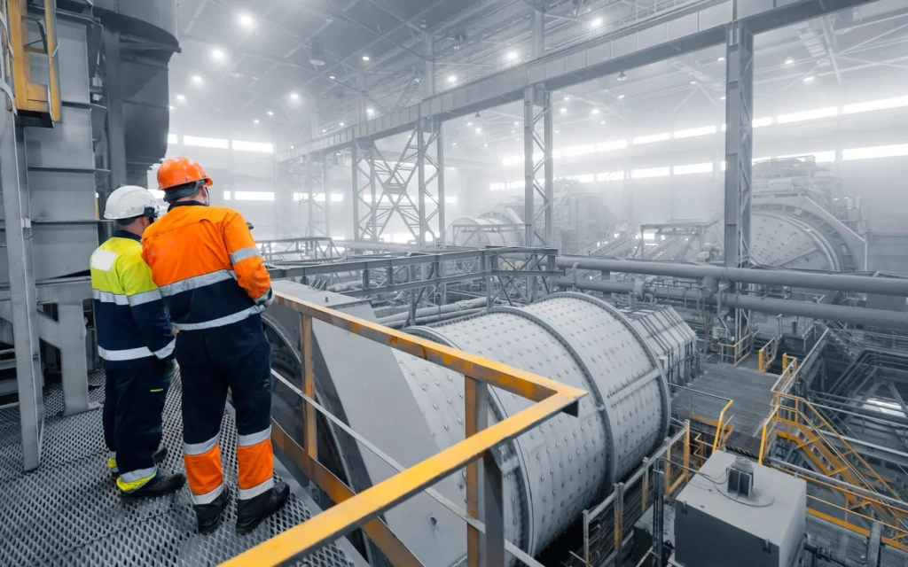 Industrial site and equipment