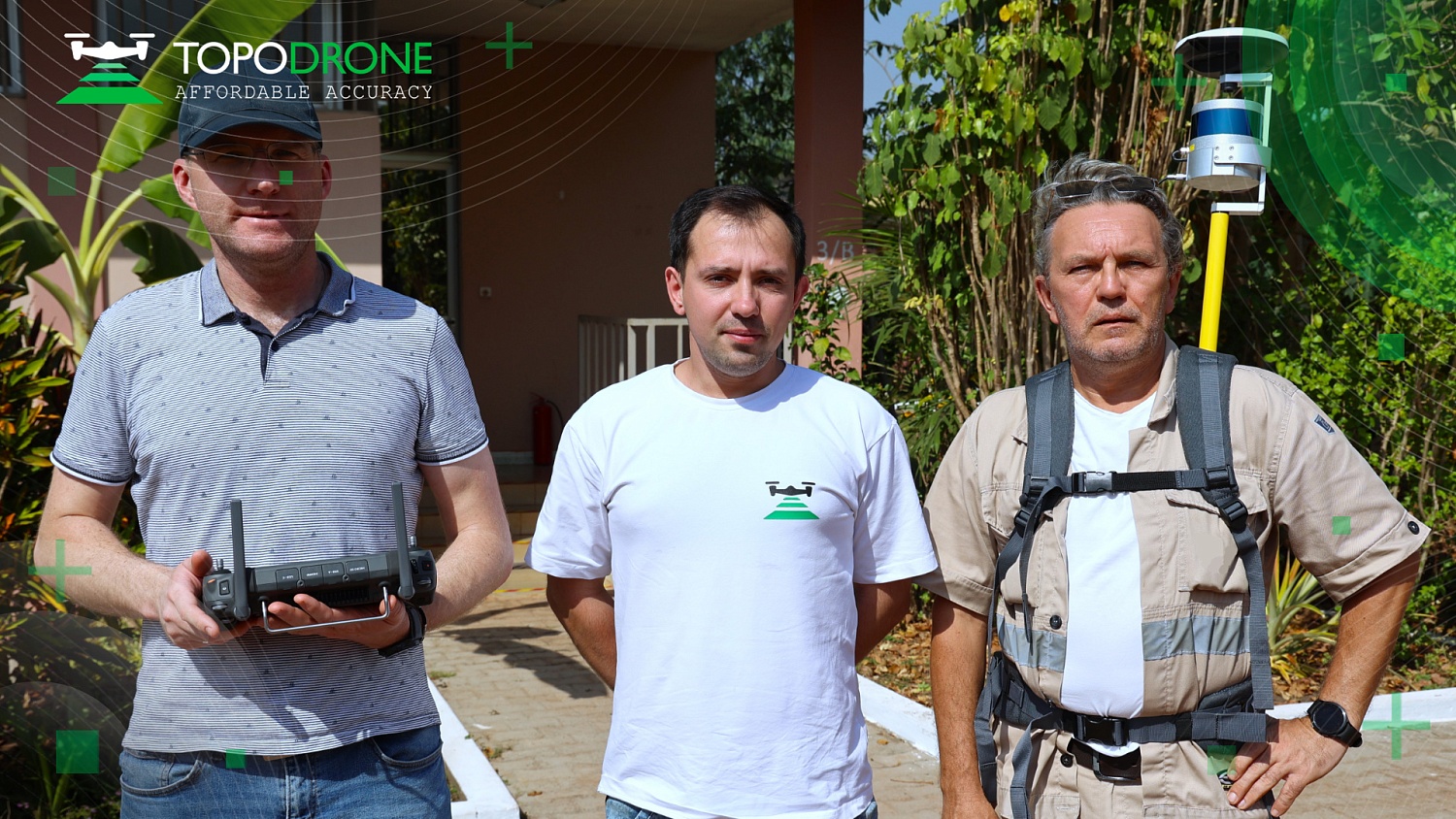 TOPODRONE IN SANGAREDI, REPUBLIC OF GUINEA