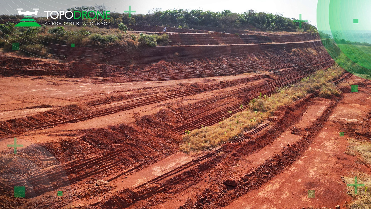 TOPODRONE IN SANGAREDI, REPUBLIC OF GUINEA