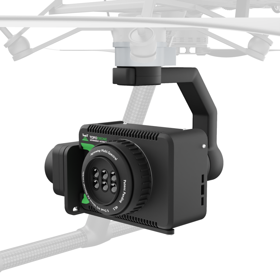 TOPODRONE P61 + Agrowing Sextuple + PPK