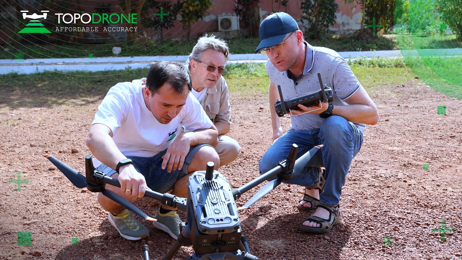 TOPODRONE IN SANGAREDI, REPUBLIC OF GUINEA