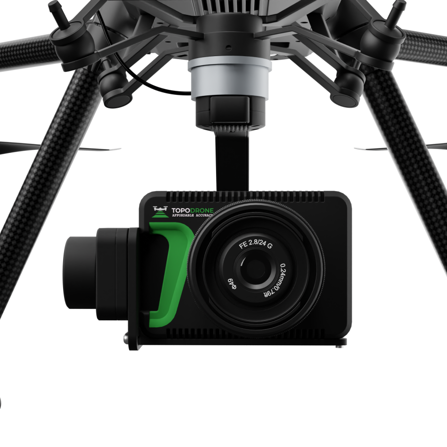 TOPODRONE P61 + PPK + DJI Matrice 350 Mapping System