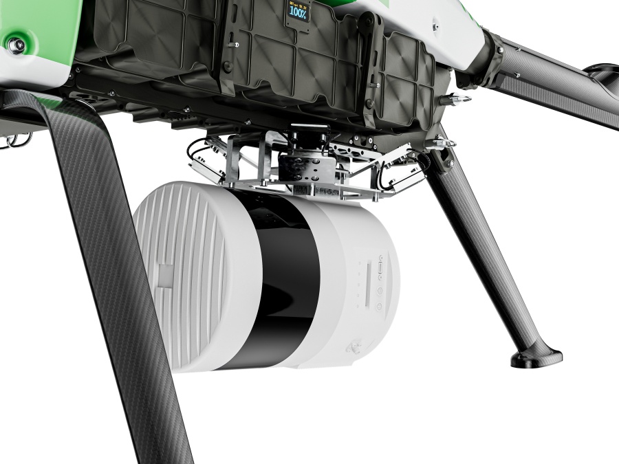 TOPODRONE LiDAR PRIME + aOrion Heli-E