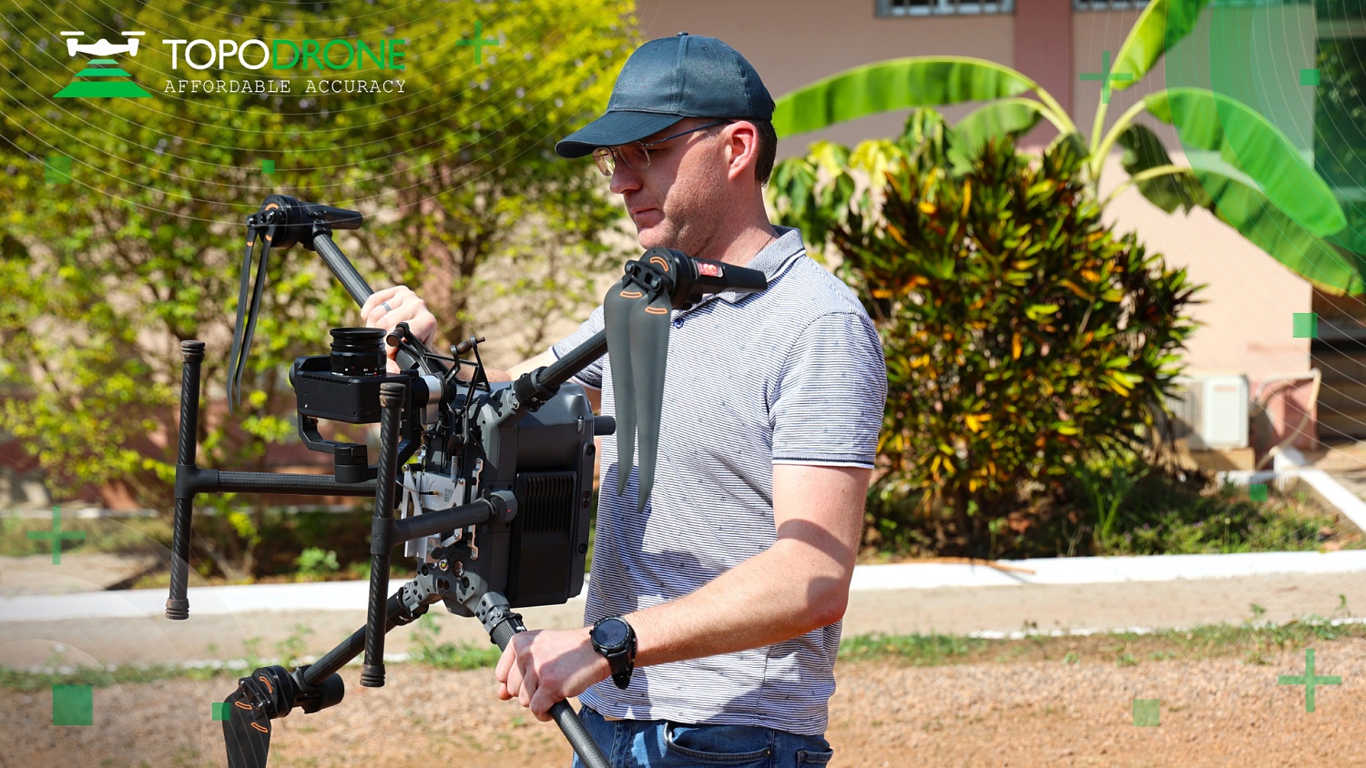 TOPODRONE IN SANGAREDI, REPUBLIC OF GUINEA