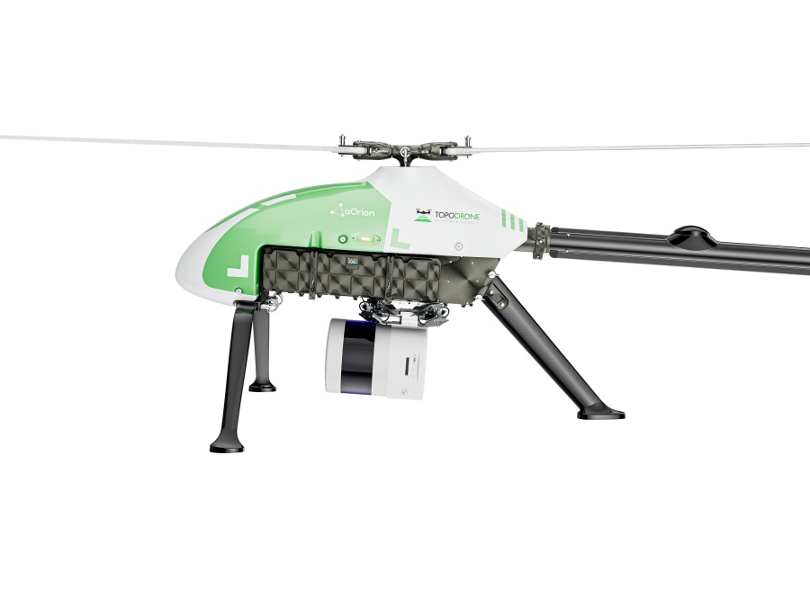 TOPODRONE LiDAR PRIME + aOrion Heli-E