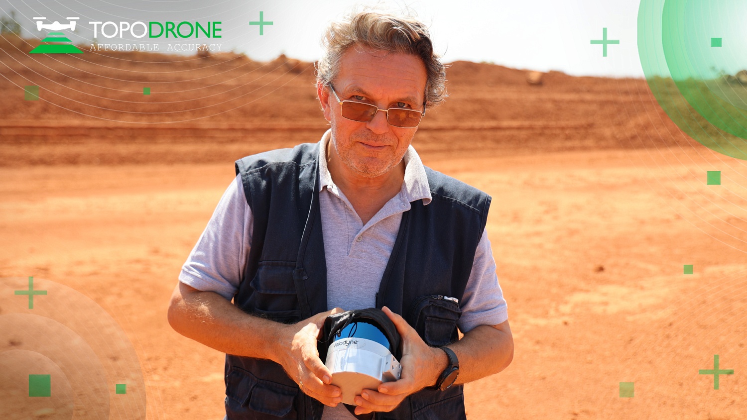 TOPODRONE IN SANGAREDI, REPUBLIC OF GUINEA