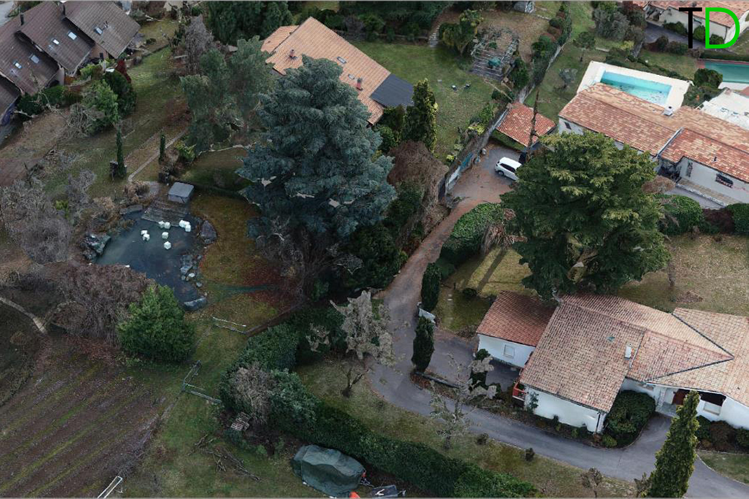 DJI Phantom 4Pro RTK/ PPK UAV survey for design & construction in Switzerland