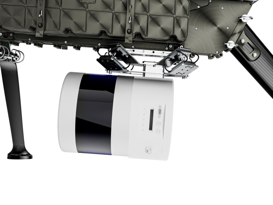 TOPODRONE LiDAR PRIME + aOrion Heli-E