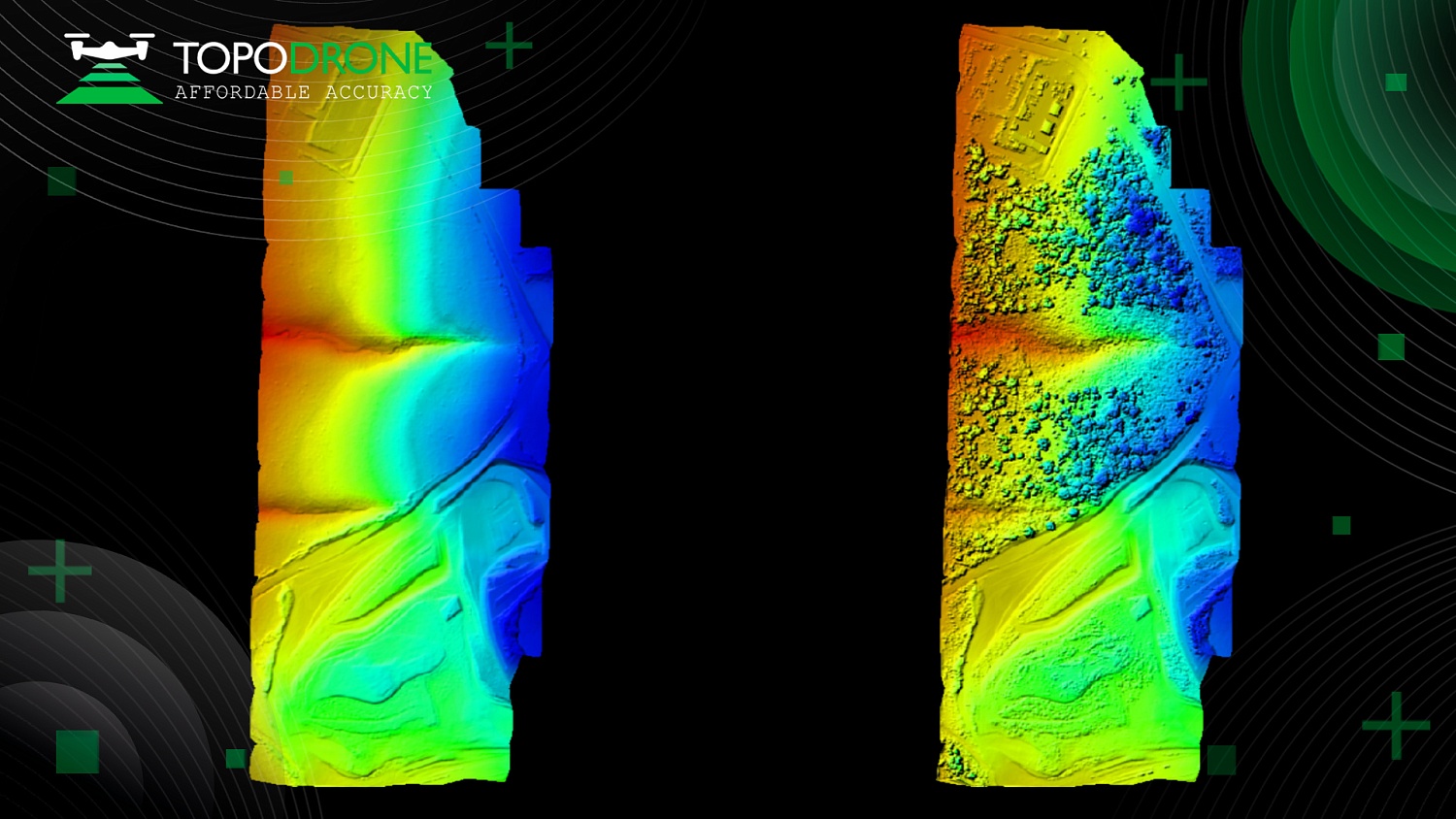 TOPODRONE IN SANGAREDI, REPUBLIC OF GUINEA