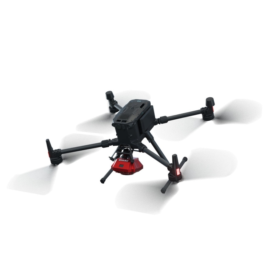 TOPODRONE PPK + SHARE 102S Pro V2 + DJI Matrice 350 Oblique Mapping System