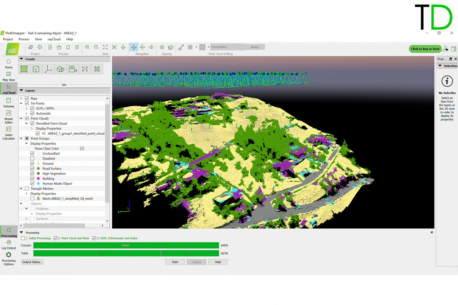 DJI Phantom 4Pro RTK/ PPK UAV survey for design & construction in Switzerland