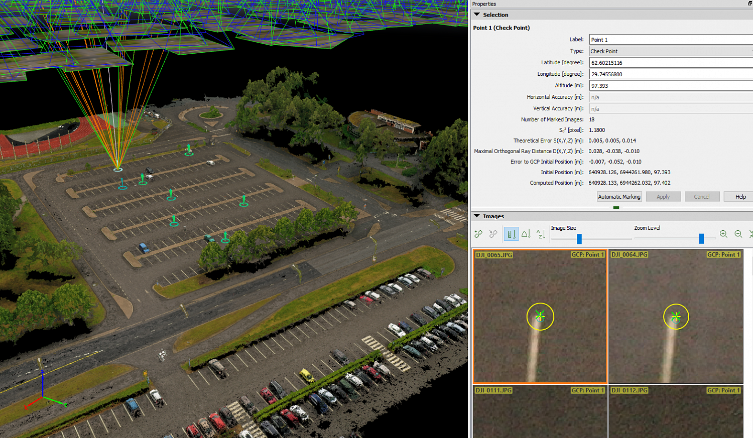 Using DJI Mavic 2 Pro RTK/PPK for professional aerial survey in Finland