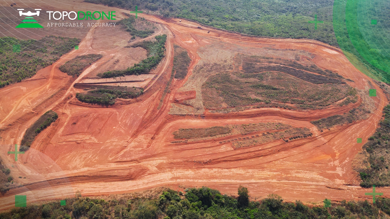 TOPODRONE IN SANGAREDI, REPUBLIC OF GUINEA